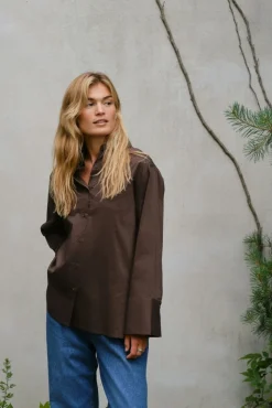 Dita Poplin Shirt 166159*Neo Noir Online