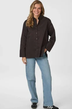 Dita Poplin Shirt 166159*Neo Noir Online