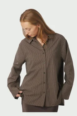 Neo Noir Dita Striped Line Shirt 166888< Bluser & Skjorter|Ammevenligt Tøj