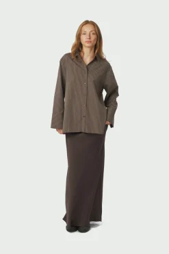 Neo Noir Dita Striped Line Shirt 166888< Bluser & Skjorter|Ammevenligt Tøj