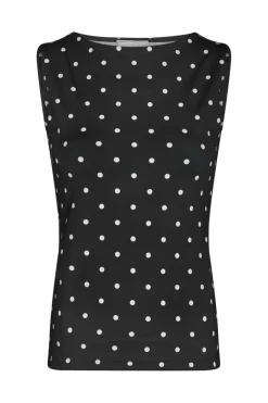 Neo Noir Ditty Jersey Dot Top 167487< T-Shirts & Toppe