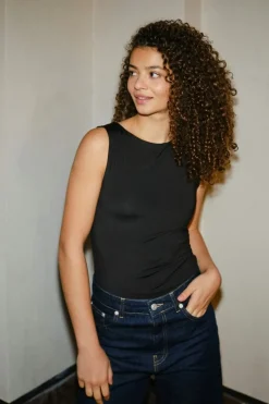 Ditty Jersey Top 164494*Neo Noir Clearance