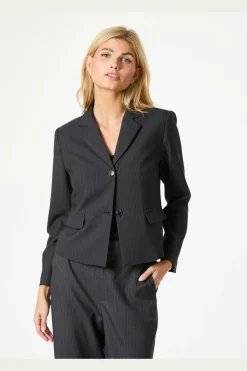 Djarla Pinstripe Blazer*Neo Noir