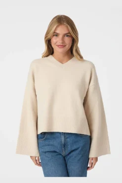 Dova Knit Blouse 164912*Neo Noir Sale