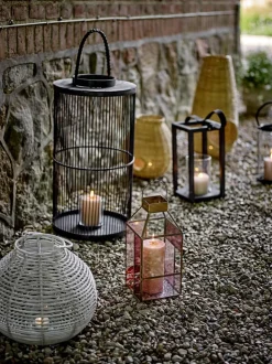 Drew Lanterne, Rosa, Glas 82072736*Bloomingville