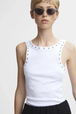 Gestuz DrewGZ eyelet tank top< T-Shirts & Toppe