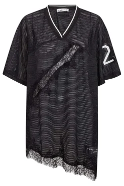 Drift Asym Lace Tee HL10553*Haute L'Amitié New