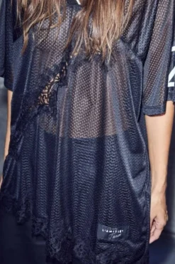 Drift Asym Lace Tee HL10553*Haute L'Amitié New