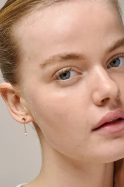 Enamel Copenhagen Earrings, Sunshine Drop E423G< Øreringe