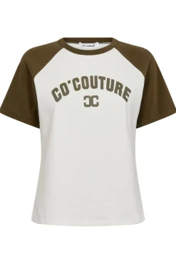 Co´Couture Edgecc Block Tee 33169< T-Shirts & Toppe