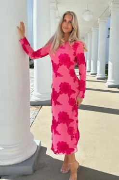 Eliseic Mesh Dress A23914*BYIC Clearance