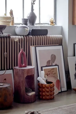 Bloomingville Elze Vase, Brun, Glas< Dekoration Til Hjemmet