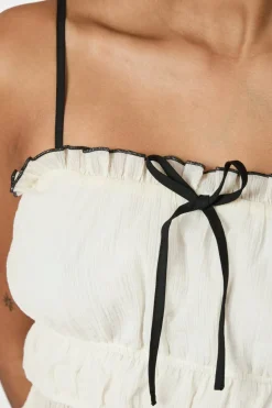 Emberly Crepe Top 165824*Neo Noir Best