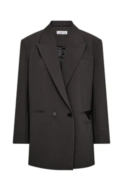 Haute L'Amitié Emerald Oversize Triangle Blazer HL10463< Blazere