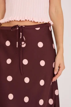 A-View Emily Dot Skirt AV8192< Nederdele