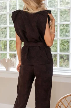 Molly&My x Julie Elgaard Emma Jacquard Vest 167095< Sæt 🛍️|Overtøj & Jakker