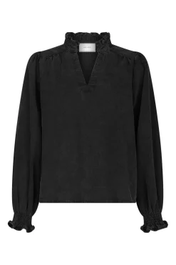Emmeline Denim Blouse 164434*Neo Noir Hot