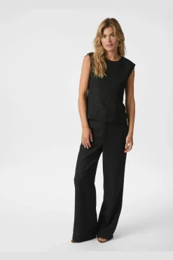 Neo Noir Emmett Boucle Pants 166902< Bukser, Jeans & Leggings