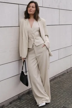 Neo Noir Emmett Melange Pants 165059< Bukser, Jeans & Leggings