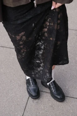 Neo Noir Emmie Lace Skirt 163608< Nederdele