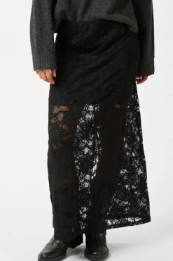 Neo Noir Emmie Lace Skirt 163608< Nederdele