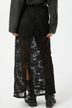 Neo Noir Emmie Lace Skirt 163608< Nederdele