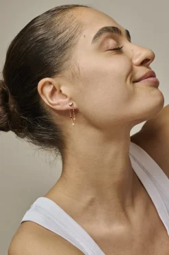 Enamel Copenhagen Enearrings, Lola Heart E441G< Øreringe