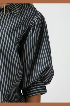 Neo Noir Etta Stripe Shirt 166862< Bluser & Skjorter|Ammevenligt Tøj