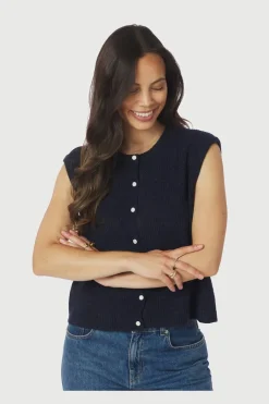 Neo Noir Everest Knit Vest 164870< Strik|Bluser & Skjorter