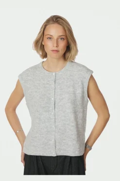 Neo Noir Everest Knit Vest 164870< Veste