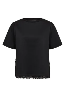 Co´Couture Evicc Lace Tee 43031< T-Shirts & Toppe
