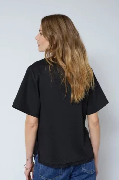 Co´Couture Evicc Lace Tee 43031< T-Shirts & Toppe