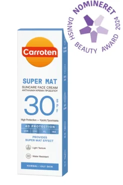 Carroten Face Super Mat Cream Spf 30 8571051983 -< Solcreme