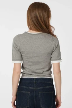 Neo Noir Fauna Double Knit Tee 166372< Strik|Bluser & Skjorter