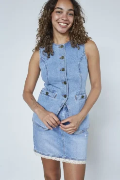 Sisters Point Fela-Ve 18989< Veste|Ammevenligt Tøj