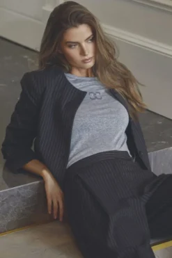 Co´Couture Fiacc Pin Bomber Jacket 30375< Sæt 🛍️|Overtøj & Jakker