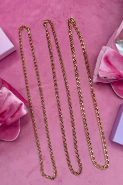 Mellow Moon Figaro Mesh Necklace figaro02< Halskæder