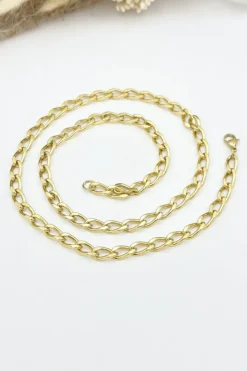 Mellow Moon Figaro Mesh Necklace figaro02< Halskæder