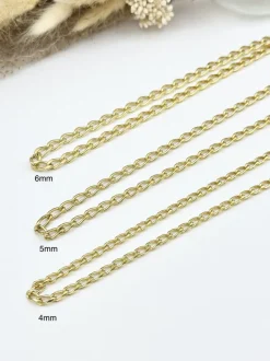 Mellow Moon Figaro Mesh Necklace figaro02< Halskæder