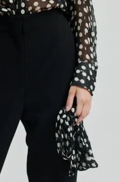 Second Female Fique Straight Trousers 59024< Bukser, Jeans & Leggings