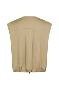 Flo Balloon Twill Vest 167190*Neo Noir Best