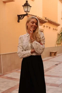 Flora Ls Blouse 21598*Liberte Clearance