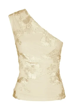 Neo Noir Florini Big Flower Mesh Top 166166< T-Shirts & Toppe