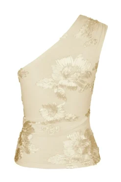 Neo Noir Florini Big Flower Mesh Top 166166< T-Shirts & Toppe