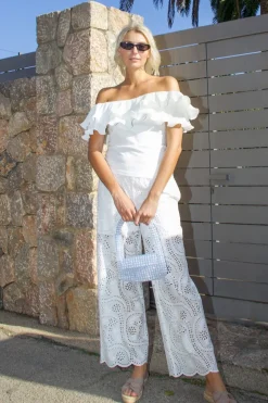 Cras Flounce Top C424< T-Shirts & Toppe