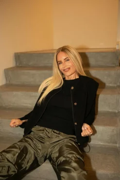 Fluffy Vest 167485*Valentin Studio Discount