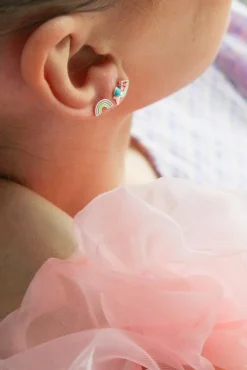 Forgyldt ørering*Mellow Moon Clearance