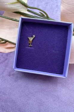 Forgyldt ørering*Mellow Moon Clearance