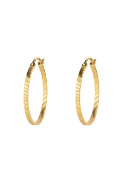 Fortune Teller Creol Earrings L VJ078-UEG-L*House Of Vincent