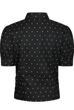Frannie Dot Shirt 166006*Neo Noir Sale